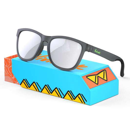 UV400 Protection Elastic Touch Polarized Womens Sunglasses--03 Cyber Metallic